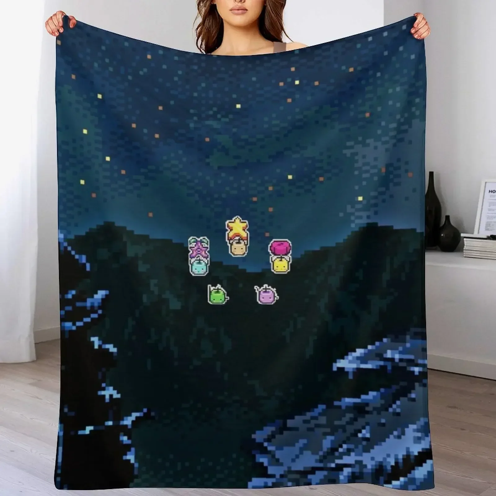 ジュニモスの夜空柄ブランケット。クリスマスギフトに最適。カス - Custom Night Sky のレビューと価格